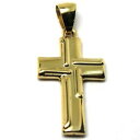 cross pendant yellow gold polished 18k 750 stylized made in italy jewelクロスペンダントイエローゴールドポリッシュイタリア※注意※NYからの配送になりますので2週間前後お時間をいただきます。人気の商品は在庫が無い場合がございます。ご了承くださいませ。サイズの種類の商品は購入時の備考欄にご希望のサイズをご記載ください。　携帯メールでの登録ですと楽天からのメールが届かない場合がございます。