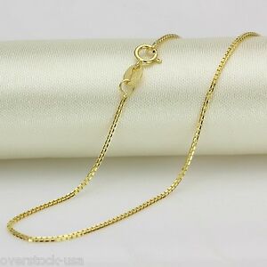 【送料無料】ネックレス ファインインチkイエローゴールドネックレスボックスリンクチェーン 【送料無料】ネックレス ファインインチkイエローゴールドネックレスボックスリンクチェーン