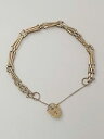 【送料無料】ネックレス ゴールドゲートブレスレットチェーン1 refined 9ct gold gate bracelet with safety chain fully hallmarked