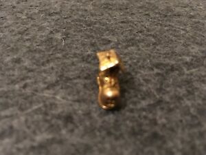 【送料無料】ネックレス　エマイユヴィンテージゴールドvintage 9ct gold charm shoe old woman who lives in a shoe enamelled opens