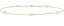 ̵ۥͥå쥹ɥ饦ɥꥢĥ14k yellow gold anklet with round clear quartz gemstones 11 inches