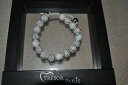 yzlbNX@tresor paris unusual genuine white jet bracelet originalreceipttresor paris unusual genuine white jet bracelet original re