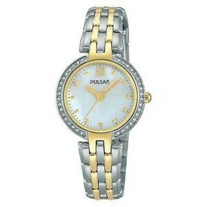 【送料無料】 腕時計 パルサーレディーストーンブレスレット×pulsar ladies two tone bracelet watch ph8166x1pnp
