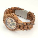 yz@rv@6s[uEbh~WNI[c multifunction sixpin zebrawood maple calendar week men quartz wooden watch