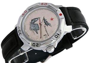 【送料無料】 腕時計 ヴォストークロシアベージュvostok komandirskie 811402 2414 military russian commander watch beige