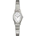 　腕時計　レディースステンレススチールストレッチladies timex cavatina oval silver stretch expansion stainless steel watch t21902