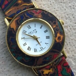 【送料無料】　腕時計　ブドウ35mmlistingdelantessuto listingdelan textile tessuto watch working vintage 35mm