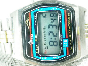 【送料無料】　腕時計　マイクロウォッチトップページスチールロットウォッチmicro electronic year 1981 end stok watch top quality steel lot watches