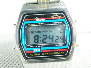 【送料無料】　腕時計　マイクロウォッチトップページスチールロットウォッチmicro electronic year 1981 end stok watch top quality steel lot watches
