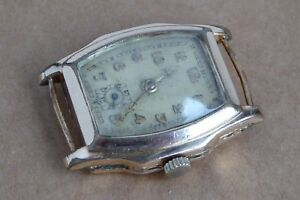 【送料無料】 腕時計 ゴールドプレートウォッチスタンプケースラグgents gold plate watch, rw stamp, working, 26mm case, fixed lugs