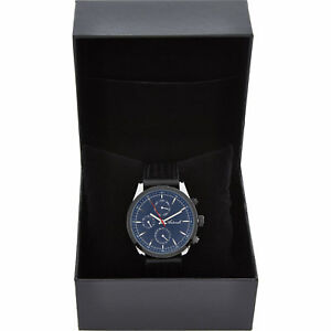 【送料無料】　腕時計　ブラックレザークオーツ