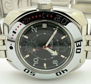 【送料無料】 腕時計 russian vostok auto amphibian710526diver wrist watchbrand russian vostok auto amphibian 710526 diver wrist watch brand