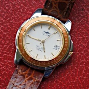 　腕時計　nosセクターadv 10001851510517ヴィンテージウォッチ395mm 100nos sector adv 1000 1851510517 vintage watch 39,5 mm 100 mt