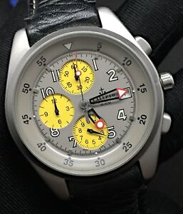 【送料無料】　腕時計　カリュプソー5051クロノグラフカレンダーchronoスチールクオーツ39mmg