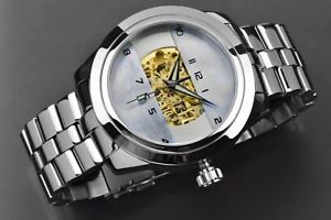 【送料無料】 腕時計 アラゴンホライゾンスケルトンaragon a124wht horizon 50 skeleton automatic 【送料無料】 腕時計 アラゴンホライゾンスケルトンaragon a124wht horizon 50 skeleton automatic