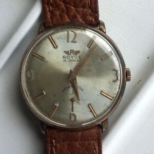 【送料無料】 腕時計 コードマニュアルヴィンテージroyce 1320 cord manual vintage watch 34 mm working working 【送料無料】 腕時計 コードマニュアルヴィンテージroyce 1320 cord manual vintage watch 34 mm working working