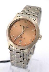 【送料無料】 腕時計 100kenneth cole brownアナログステンレスkc3006kenneth cole brown analog date stainless steel bracelet kc3006 100 brand