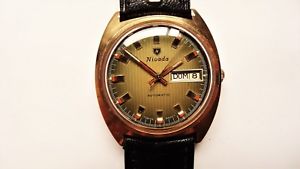 【送料無料】 腕時計 ヴィンテージnivada day date vintage watch automatic