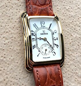 【送料無料】　腕時計　ヴィンテージウォッチnos kronos gold plated vintage watch 26,5 watch