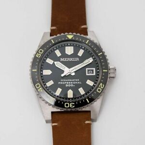 【送料無料】 腕時計 ビンテージメンズプロダイバーズサファイアセラミックメートルmerkur 62mas vintage mens automatic wrist watch pro divers sapphire ceramic 300m