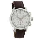 【送料無料】 腕時計 ティソクロノグラフttissot prc 200 herren braun schweizer chronograph t0554171603700