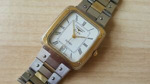 【送料無料】　腕時計　ゲントステンレススチールフェラーリクオーツgents stainless steel amp; gold plated longines ferrari quartz wrist watch