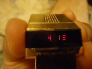 【送料無料】　腕時計　ドライバヴィンテージbulova led driver computron vintage watch
