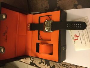 【送料無料】　腕時計　ロレンツォスイスデュアルタイムウォッチ