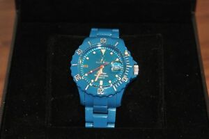 　腕時計　メートルカラーティールウォッチtoy watch fl17mt colour teal time and date watch batterie