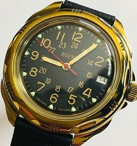 【送料無料】　腕時計　ヴォストークロシアウォッチvostok komandirskie russian military watch 219782