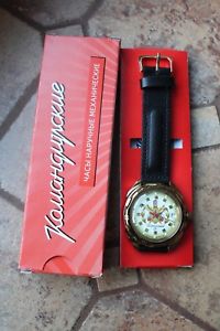【送料無料】　腕時計　ボストークkomandirskyロシア219553vostok komandirsky russian military wrist watch 219553