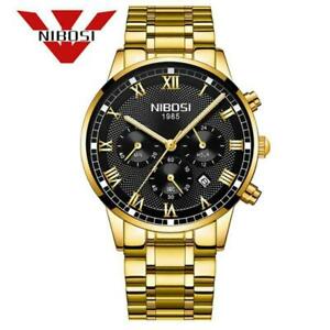 【送料無料】 腕時計 nibosiトップブランドsnibosi gold quartz watch top brand luxury men watches fashion man wristwatches s 【送料無料】 腕時計 nibosiトップブランドsnibosi gold quartz watch top brand luxury men watches fashion man wristwatches s