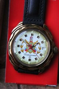 【送料無料】　腕時計　ボストークkomandirskyロシア219553vostok komandirsky russian military wrist watch 219553