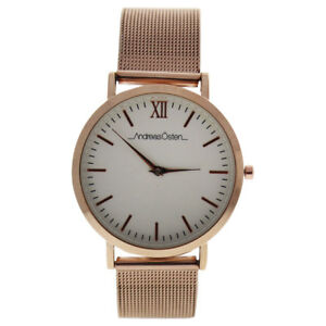 【送料無料】 腕時計 ローズゴールドステンレススチールメッシュブレスレットandreas osten ao135 distrig rose gold stainless steel mesh bracelet watch 【送料無料】 腕時計 ローズゴールドステンレススチールメッシュブレスレットandreas osten ao135 distrig rose gold stainless steel mesh bracelet watch