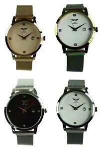 【送料無料】 腕時計 ロンドンレディースメタルブレスレットny london ladies metal wristwatch date magnetic adjustable bracelet pi7583