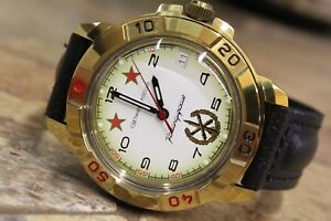 【送料無料】　腕時計　ヴォストーク＃vostok komandirsky military wrist watch 439075