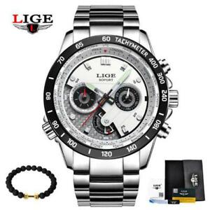 【送料無料】 腕時計 ファッションクロノグラフスポーツメンズトップブランドlige fashion chronograph sport mens wristwatches top brand luxury quartz wristwa