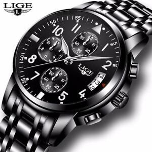 【送料無料】 腕時計 mensクオーツビジネスligeトップブランドmens wristwatches waterproof quartz business wristwatch lige top brand luxury me 【送料無料】 腕時計 mensクオーツビジネスligeトップブランドmens wristwatches waterproof quartz business wristwatch lige top brand luxury me