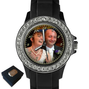 【送料無料】 腕時計 personalised custom ladies sport stone set photo wristwatch gift engravingpersonalised custom ladies sport stone set photo 【送料無料】 腕時計 personalised custom ladies sport stone set photo wristwatch gift engravingpersonalised custom ladies sport stone set photo