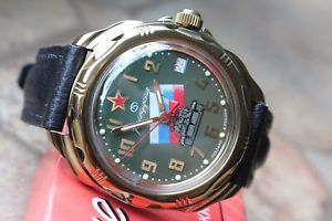 【送料無料】　腕時計　ボストークkomandirskyロシア219435vostok komandirsky russian military wrist watch 219435
