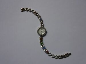 【送料無料】 腕時計 ウォッチマルチカラーnovelle quartz watch w multicolor stones 【送料無料】 腕時計 ウォッチマルチカラーnovelle quartz watch w multicolor stones