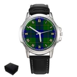 【送料無料】 腕時計 ジョンストンスコットランドタータンチェックメンズウォッチjohnston scottish clan tartan gents mens wrist watch gift engraving