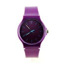 楽天hokushin【送料無料】　腕時計　プレプラスチック listingoriginal wrist watch pre purple plastic my watch