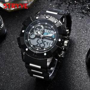 【送料無料】 腕時計 ステンレススチールバーman watch stryve stainless steel waterproof water 3 bar 【送料無料】 腕時計 ステンレススチールバーman watch stryve stainless steel waterproof water 3 bar