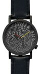 【送料無料】　腕時計　モアレオップアートmoire op art illusion wrist watch brand in box