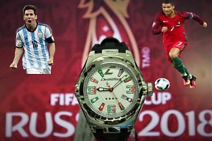 【送料無料】 腕時計 ウォッチゴムロシアサッカーchronotech watch ct7036m rubber man 70 discount russia 2018 world football 18