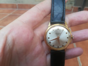 【送料無料】　腕時計　ビンテージrare vintage raketa, 16 jewels, cal 2609, gold plated 20m
