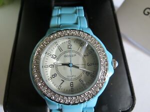 【送料無料】 腕時計 ゴシップクリスタルアクセントリンクブレスレットgossip crystal accent bold link bracelet watchturquoiseadjustable 7 to 7 34 【送料無料】 腕時計 ゴシップクリスタルアクセントリンクブレスレットgossip crystal accent bold link bracelet watchturquoiseadjustable 7 to 7 34