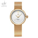 【送料無料】　腕時計　ファッションクォーツトップステンレススチールメッシュベルトshengke fashion women quartz watches top watch stainless steel mesh belt wo