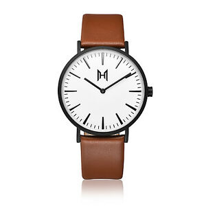 　腕時計　ステンレススチールシンプルウォッチmorteheide stainless steel minimalistic watch